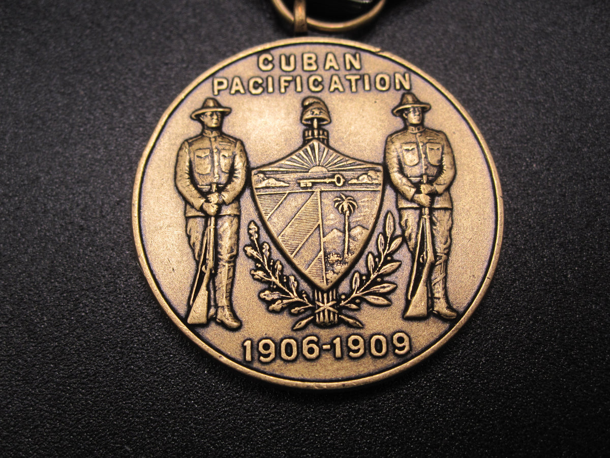 H.W.  - -    Cuban Pacification Medal 1906-1909 -ARMY-