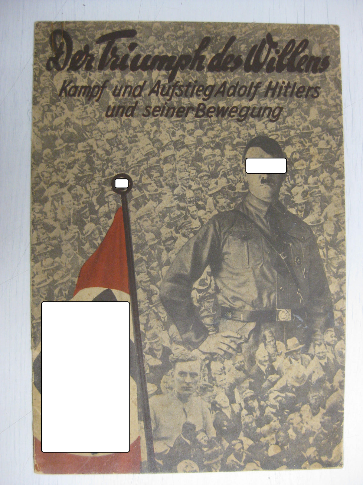 Buch Heft Der Triumph des Willens / Heinrich Hoffmann