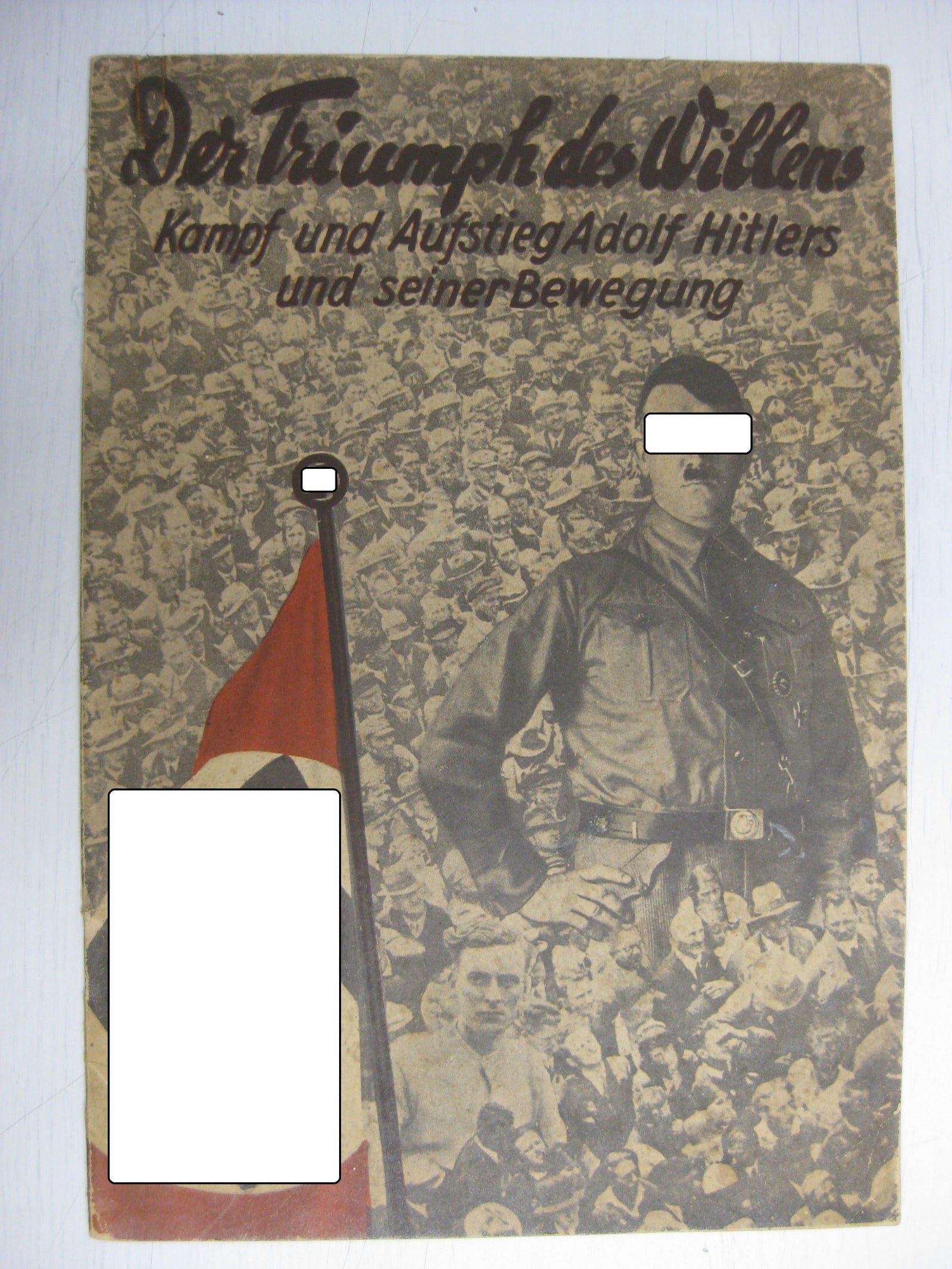 Buch Heft Der Triumph des Willens / Heinrich Hoffmann