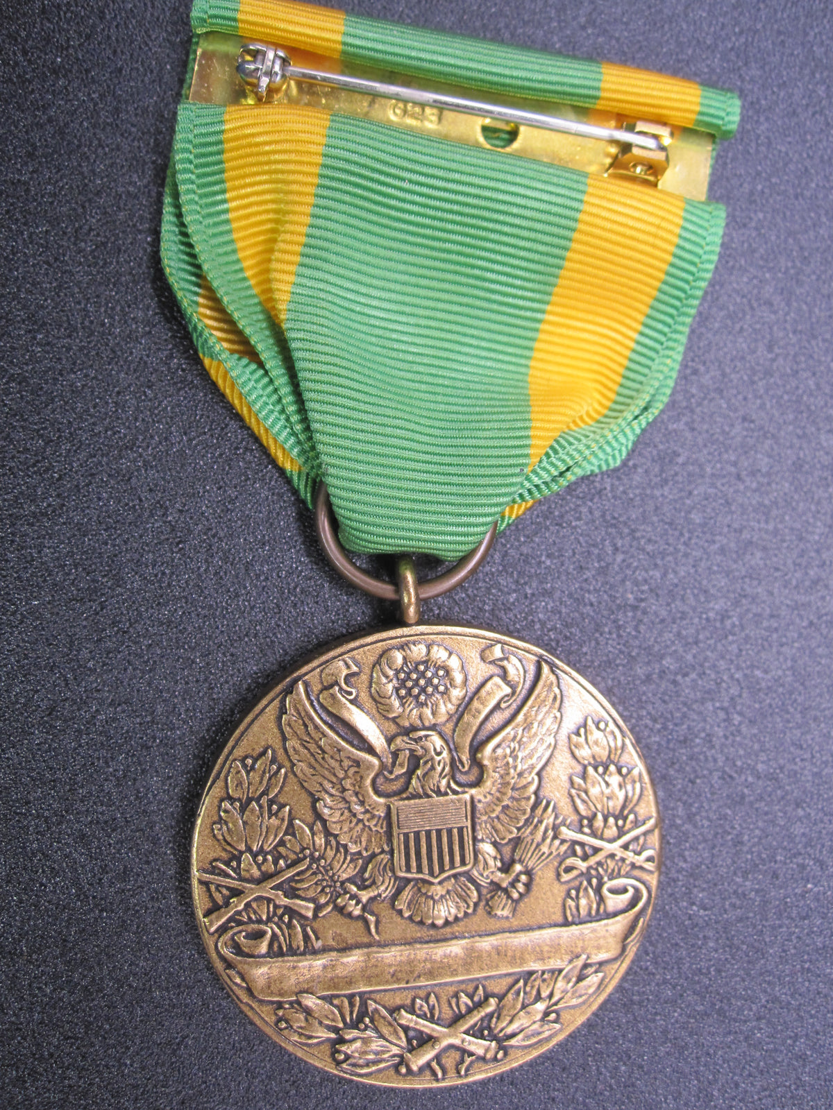 H.W.  - -    Spanish War Service Medal 1898 -ARMY-