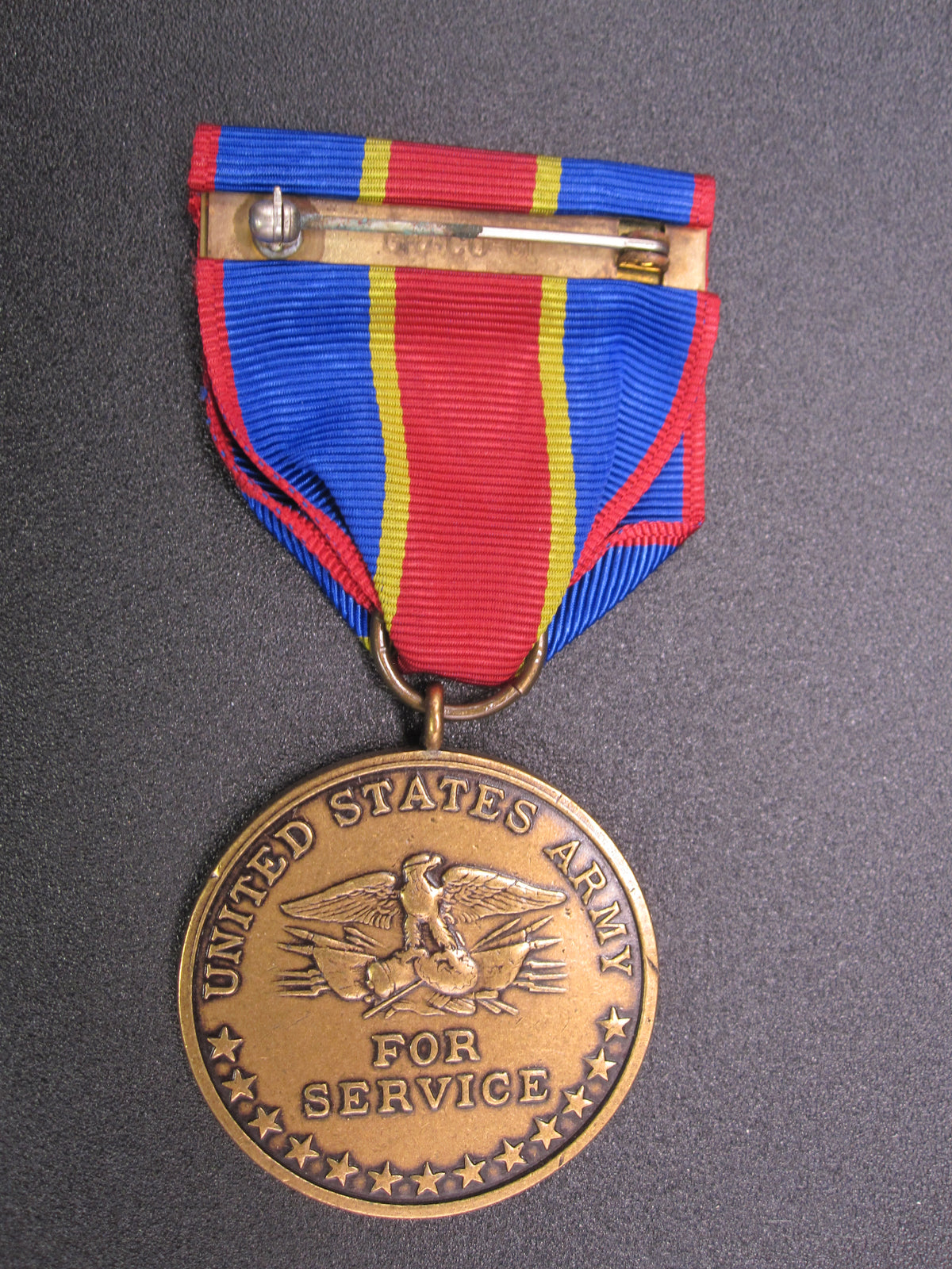 H.W.  - -    Puerto Rico Occupation Medal 1898 -ARMY-