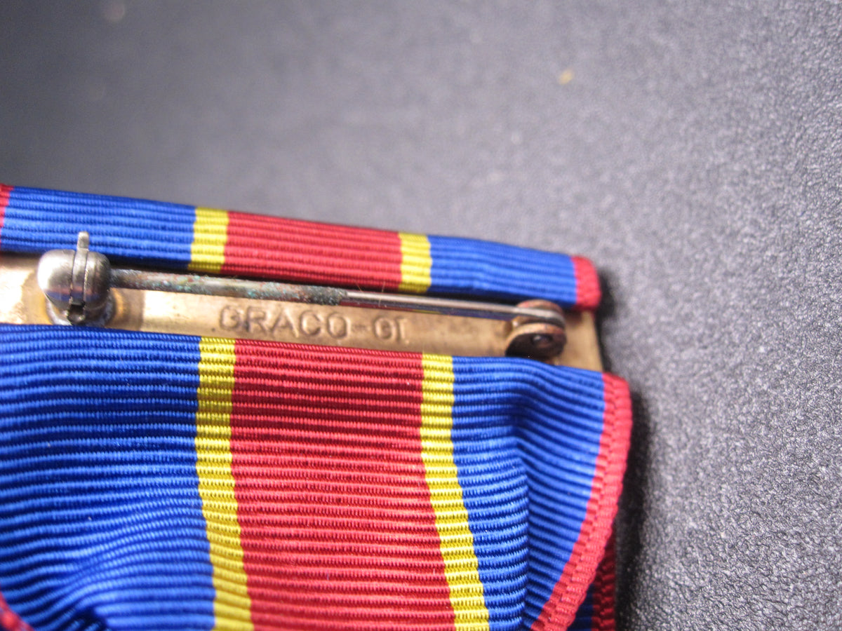 H.W.  - -    Puerto Rico Occupation Medal 1898 -ARMY-