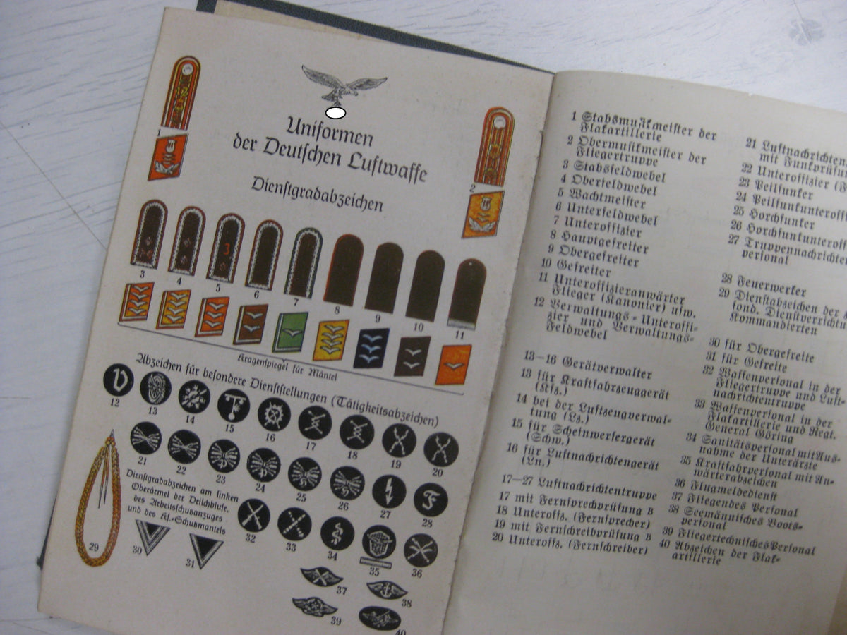 Buch Deutscher Luftwaffenkalender 1942