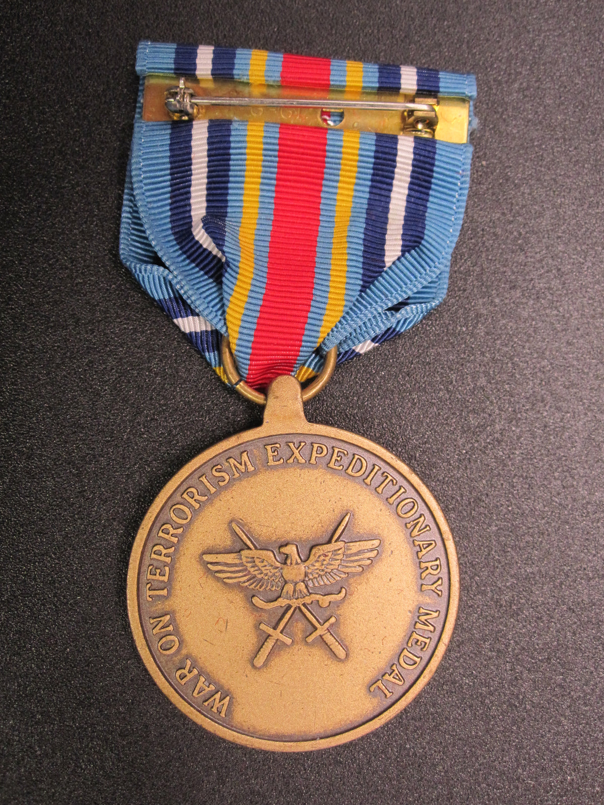 H.W.  - -    Global War on Terrorism Expeditionary Medal