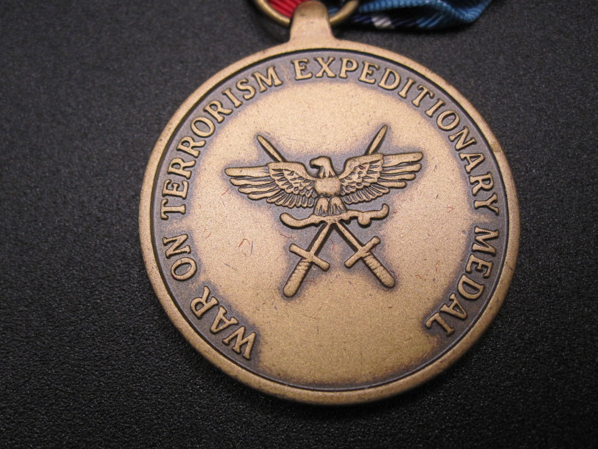 H.W.  - -    Global War on Terrorism Expeditionary Medal