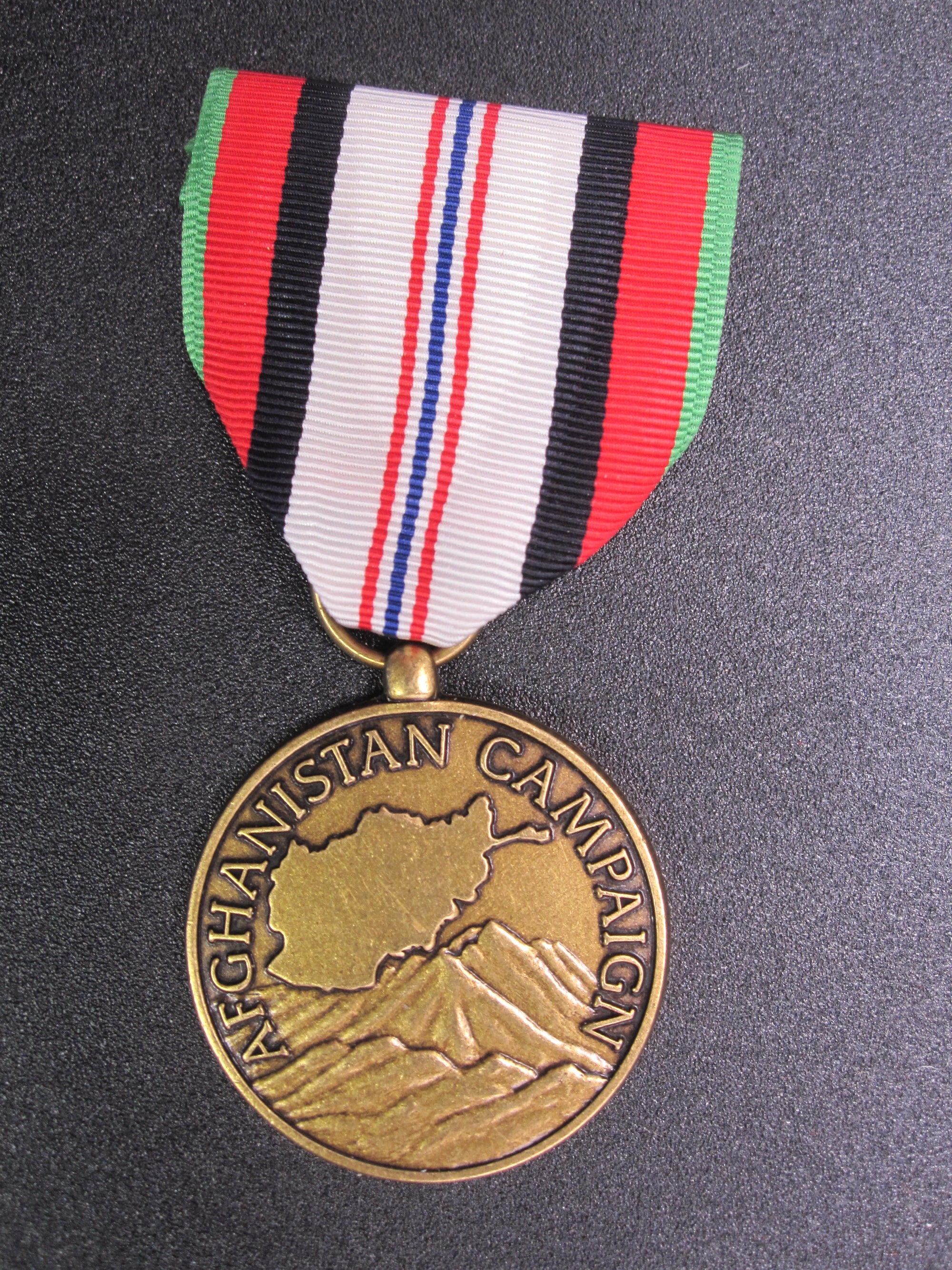 H.W.  - -    Afghanistan Campaign Medal