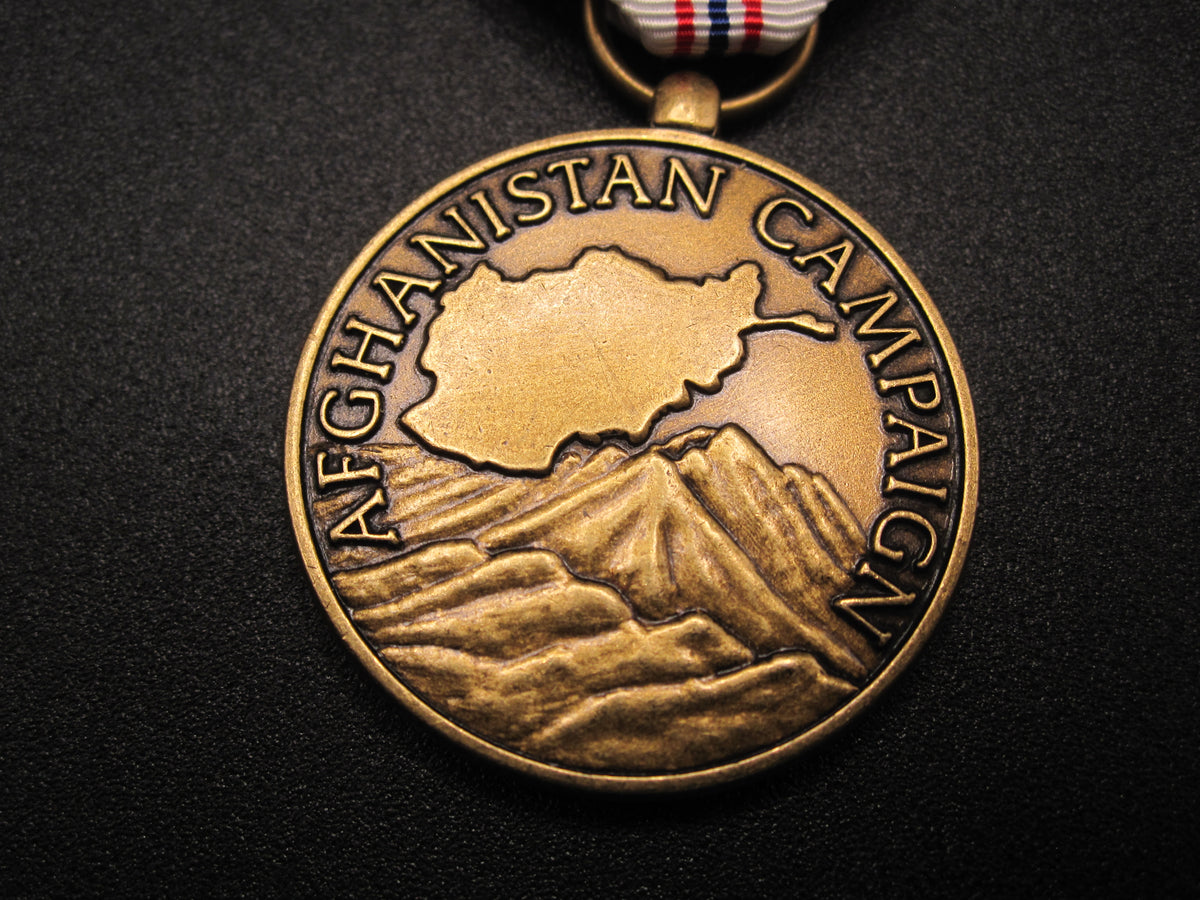 H.W.  - -    Afghanistan Campaign Medal