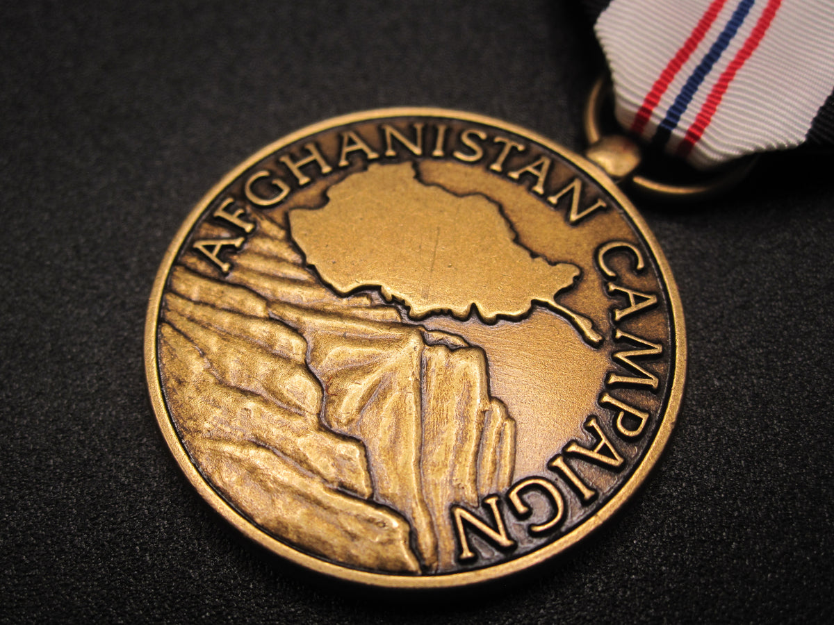 H.W.  - -    Afghanistan Campaign Medal