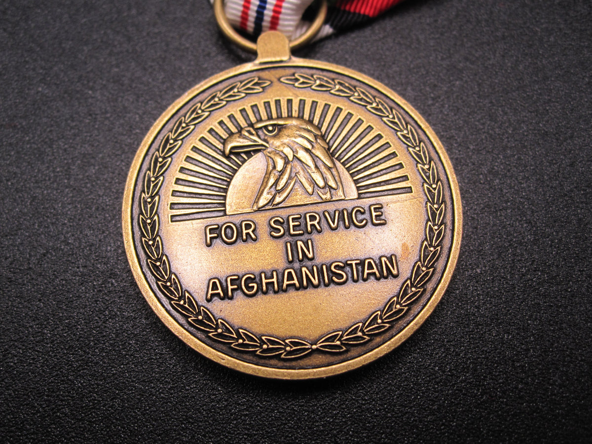 H.W.  - -    Afghanistan Campaign Medal