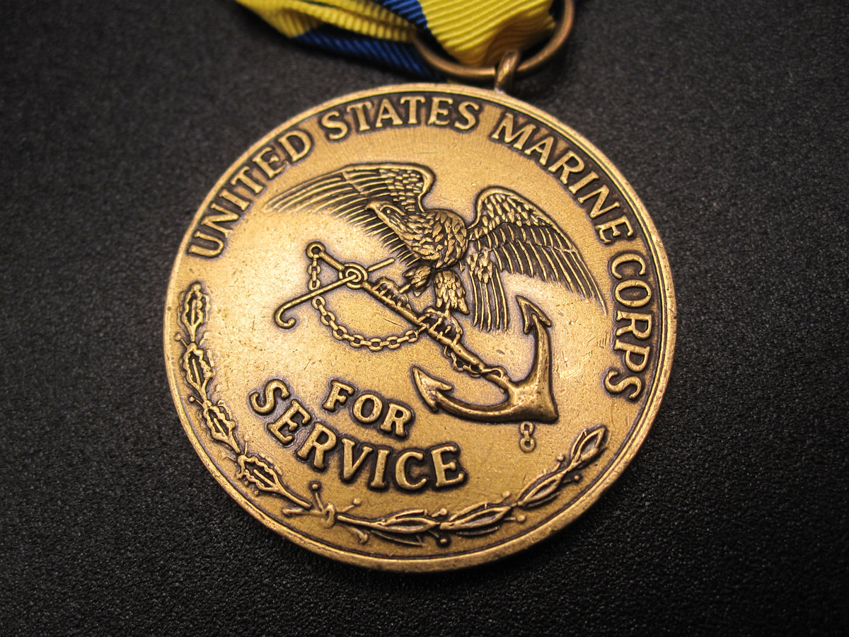 H.W.  - -    Spanish Campaign Medal 1898  -Marine Corps-