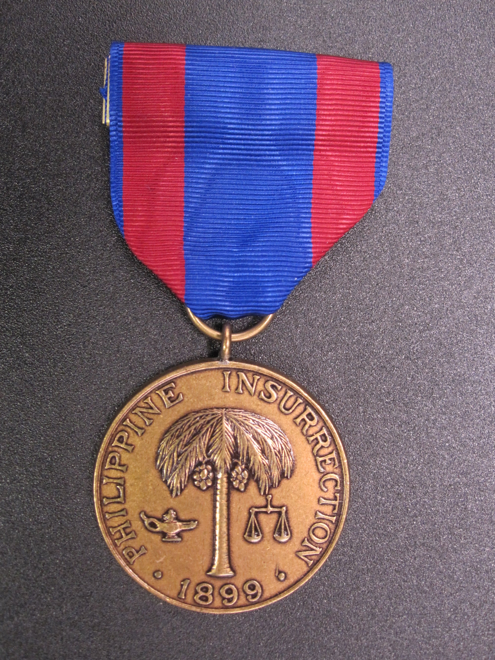 H.W.  - -    Philippine Campaign Medal 1899   -ARMY-