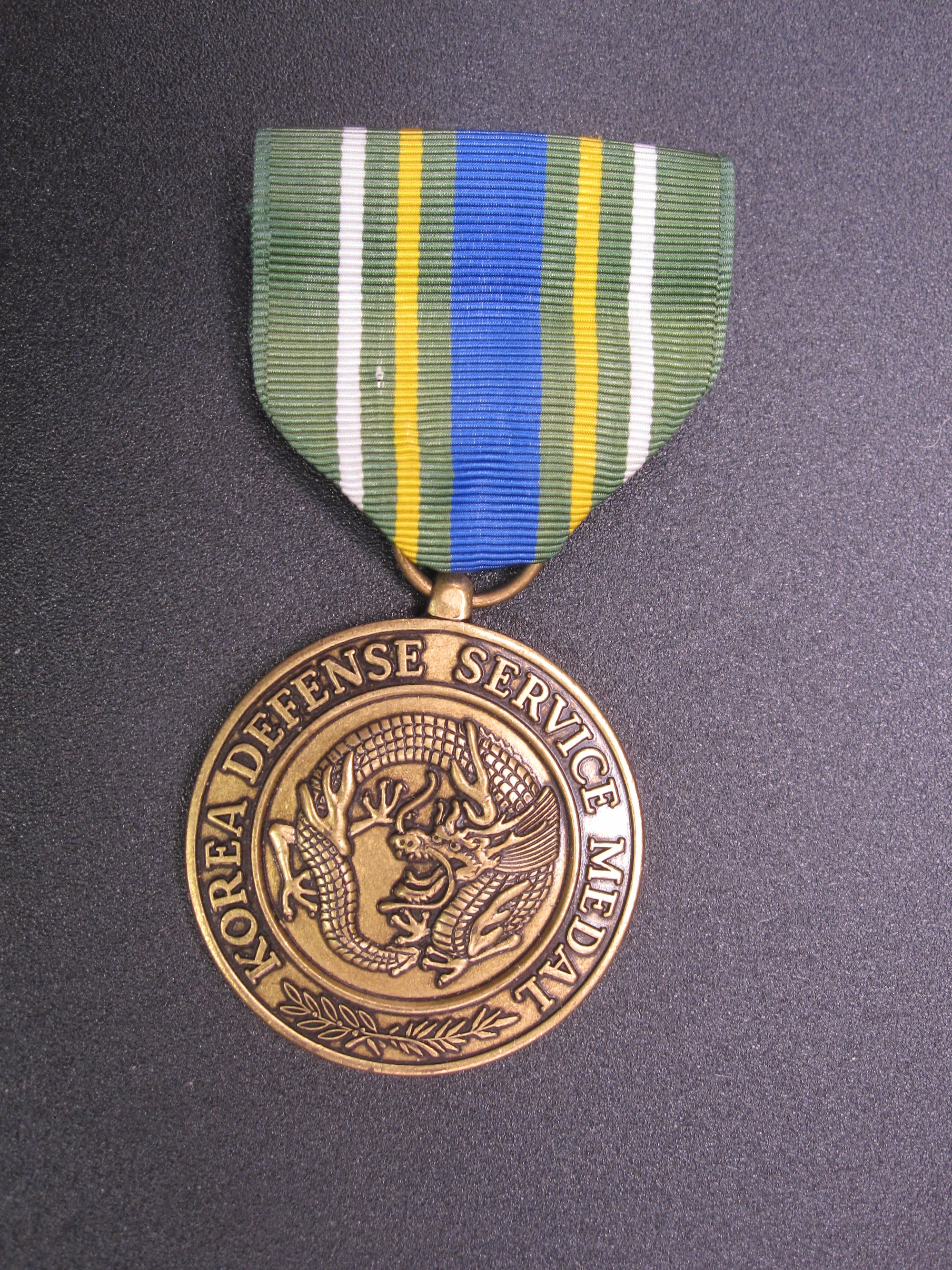 H.W.  - -    Korea Defense Service Medal