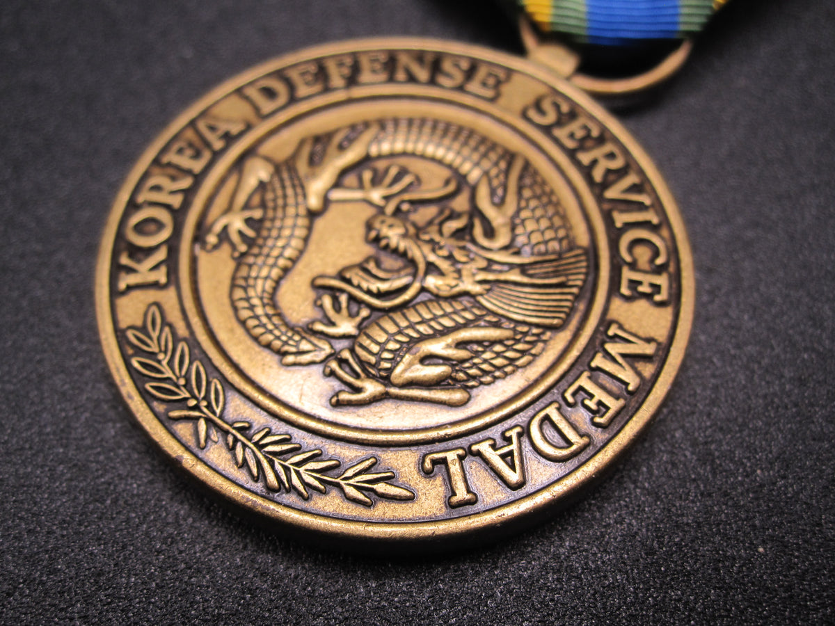 H.W.  - -    Korea Defense Service Medal