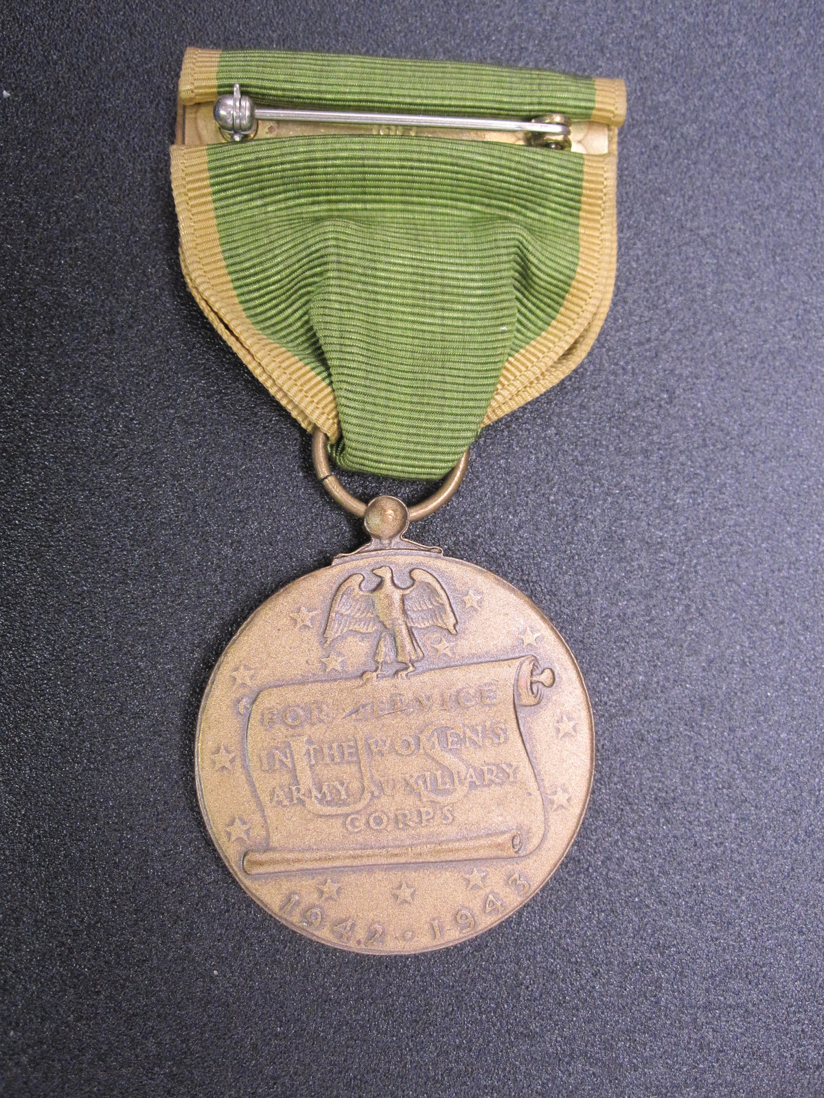 H.W.  - -    Women&#39;s Army Corps Service Medal 1942 - 1943