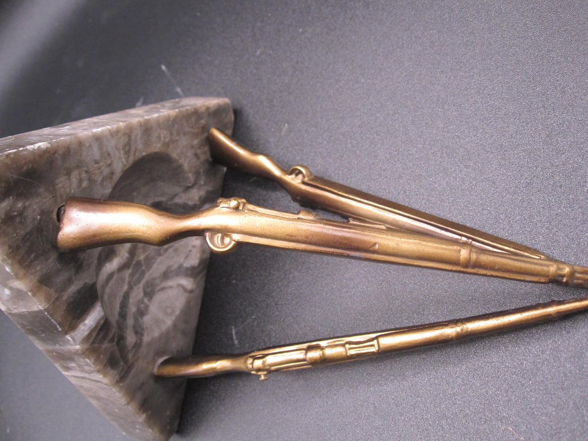 Erinnerungsstück Karabiner K98 Aschenbecher Reservistika Wehrmacht