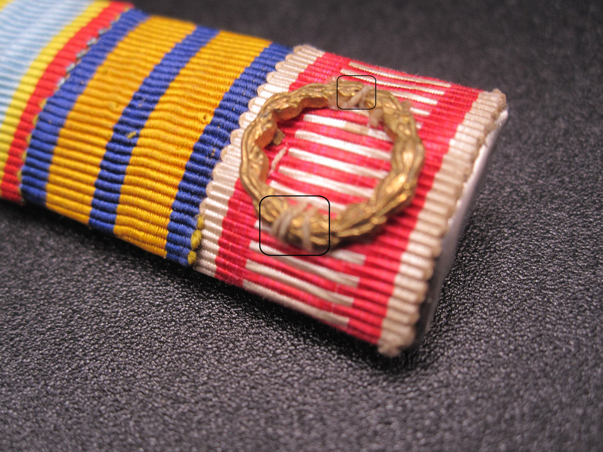 5er Feldspange / Ordensspange  Ritterkreuz Hausorden von Hohenzollern etc