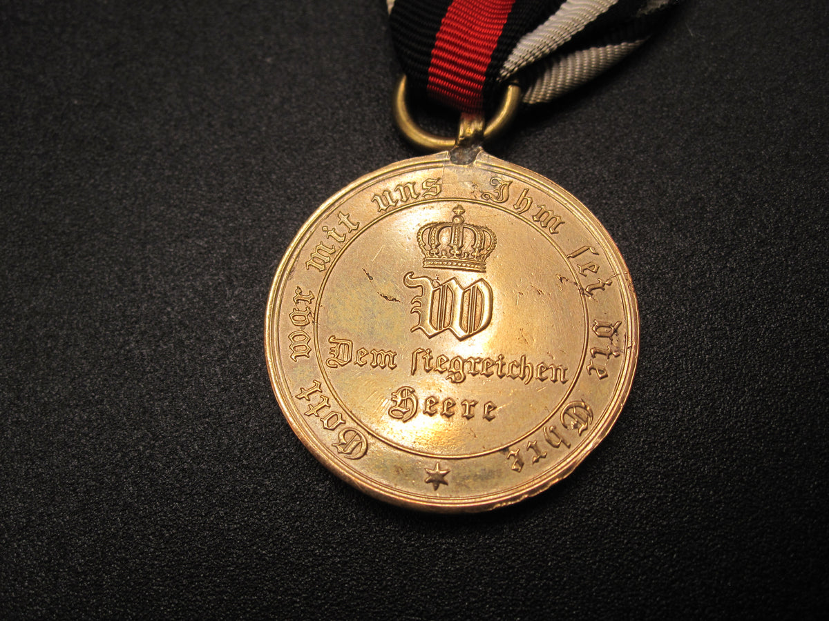 Medaille KDM Kriegsdenkmünze 1870-71 für Kämpfer
