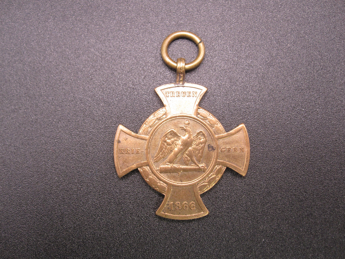 Medaille KDM Kriegsdenkmünze für Kämpfer 1866