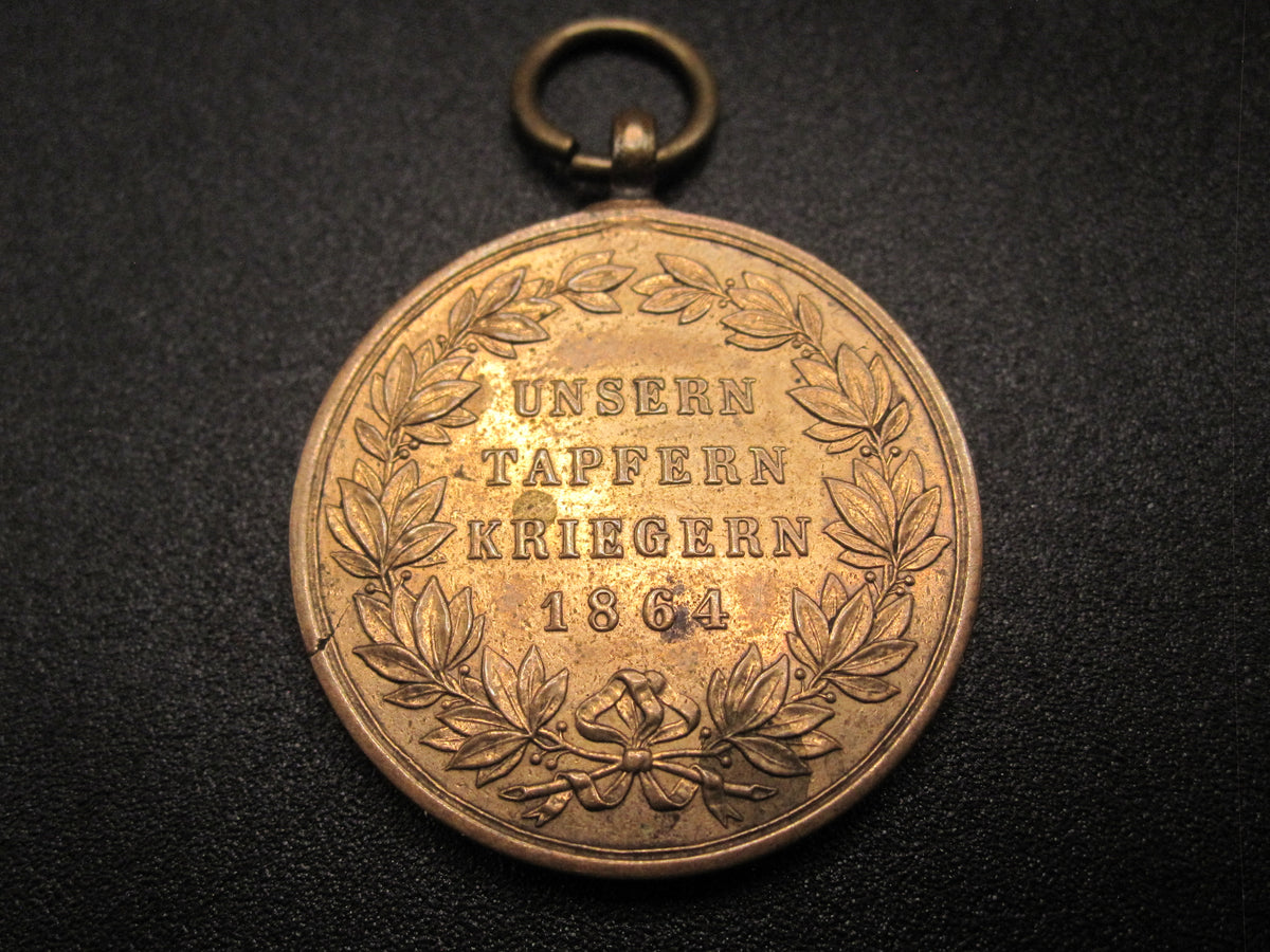 Medaille KDM Kriegsdenkmünze 1864 für Kämpfer