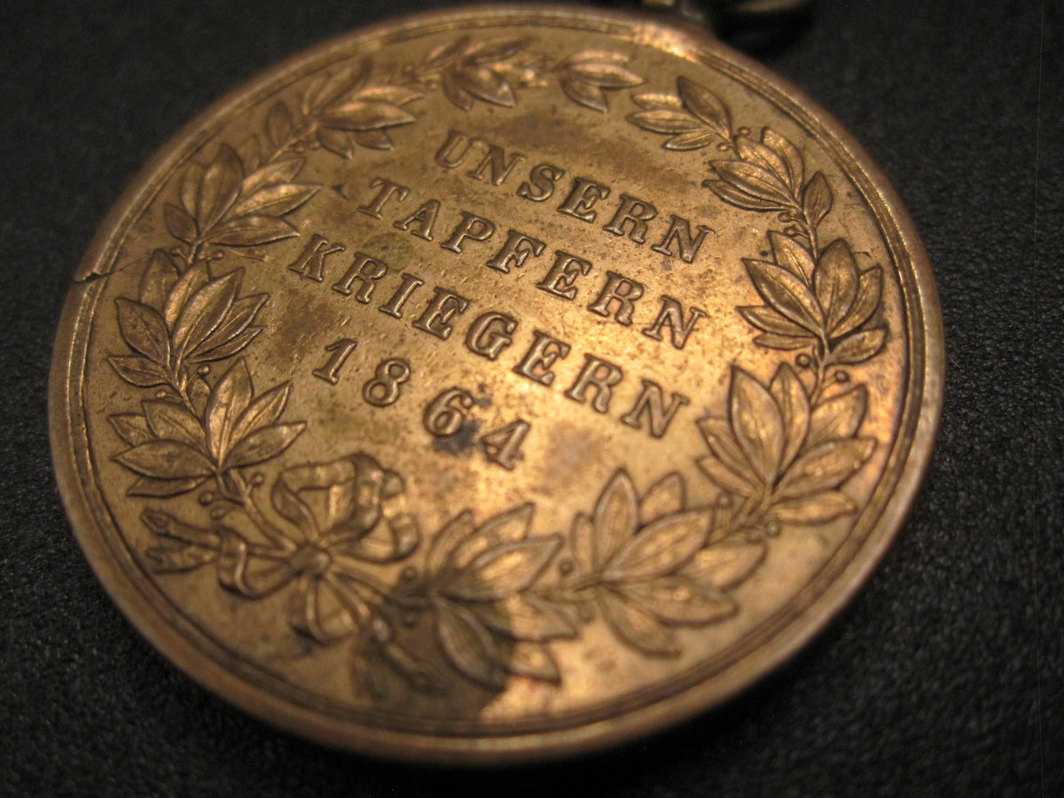 Medaille KDM Kriegsdenkmünze 1864 für Kämpfer