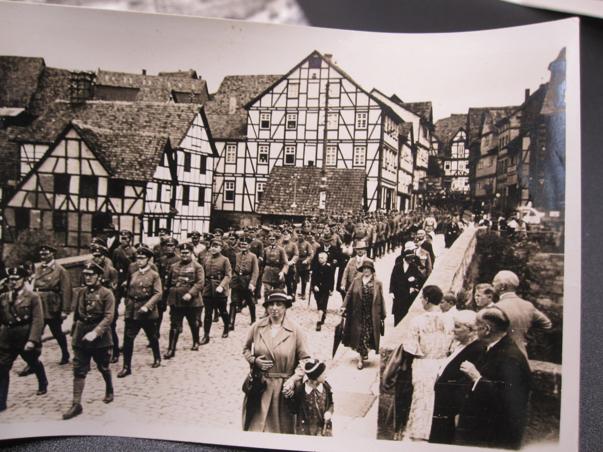 Uniformfotos Stahlhelmbund 1931 - 1934 Kassel Eschwege Hessen
