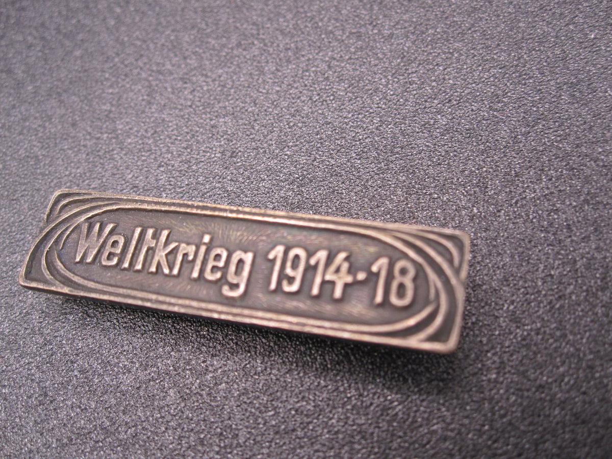Friedrich August Medaille Bandspange Weltkrieg 1914 - 18