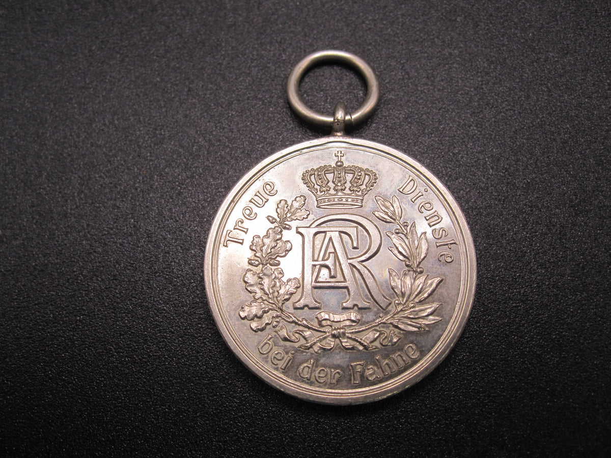 Sachsen Dienstauszeichnung 3.Klasse für 9 Jahre Medaille 1913 - 1918