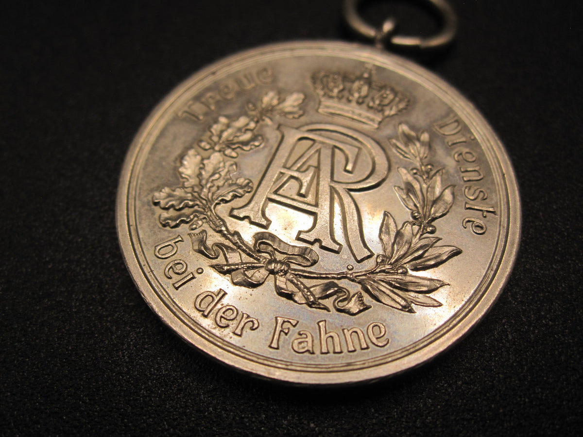 Sachsen Dienstauszeichnung 3.Klasse für 9 Jahre Medaille 1913 - 1918