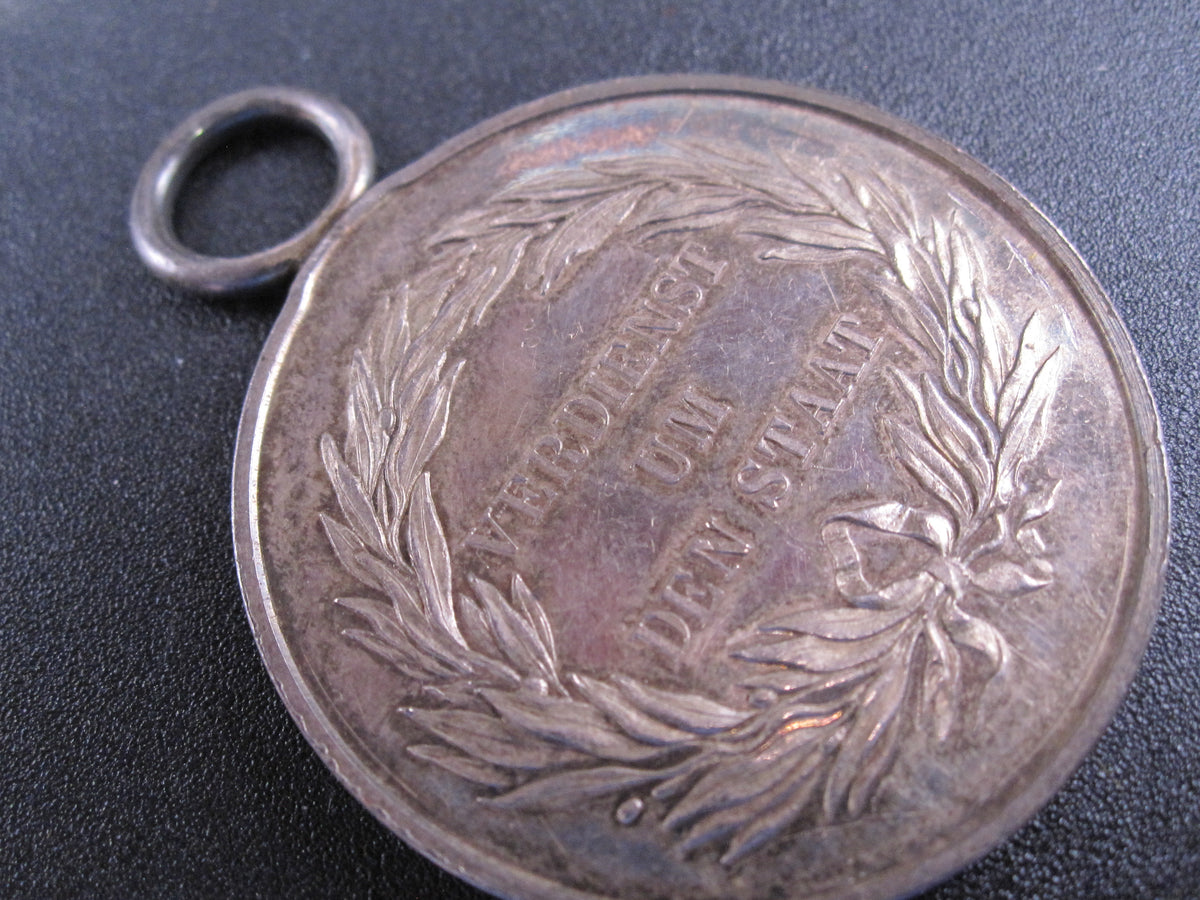 Medaille Preußen Verdienst um den Staat -SILBER-