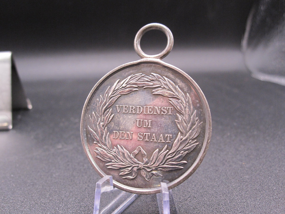 Medaille Preußen Verdienst um den Staat -SILBER-