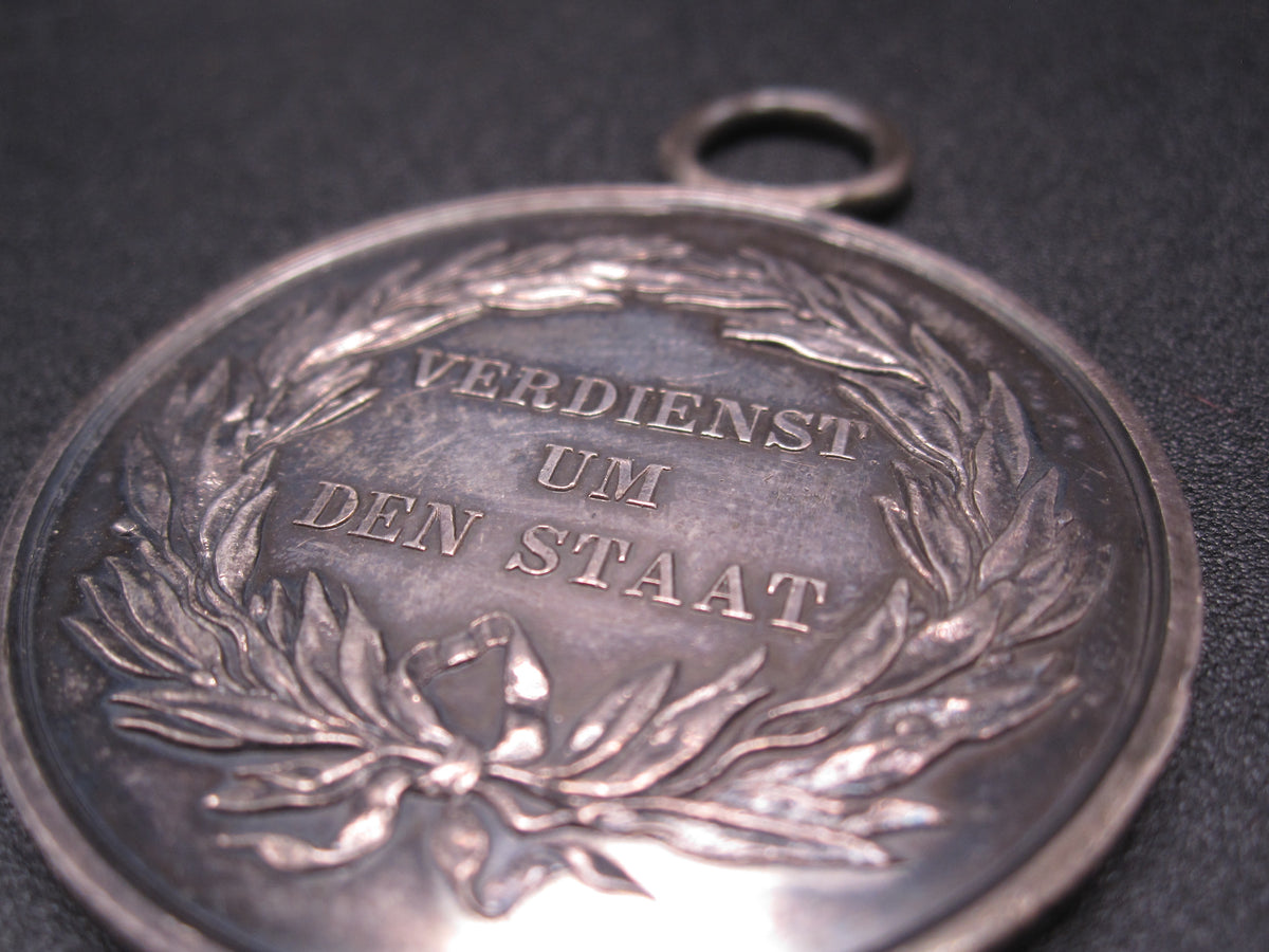 Medaille Preußen Verdienst um den Staat -SILBER-