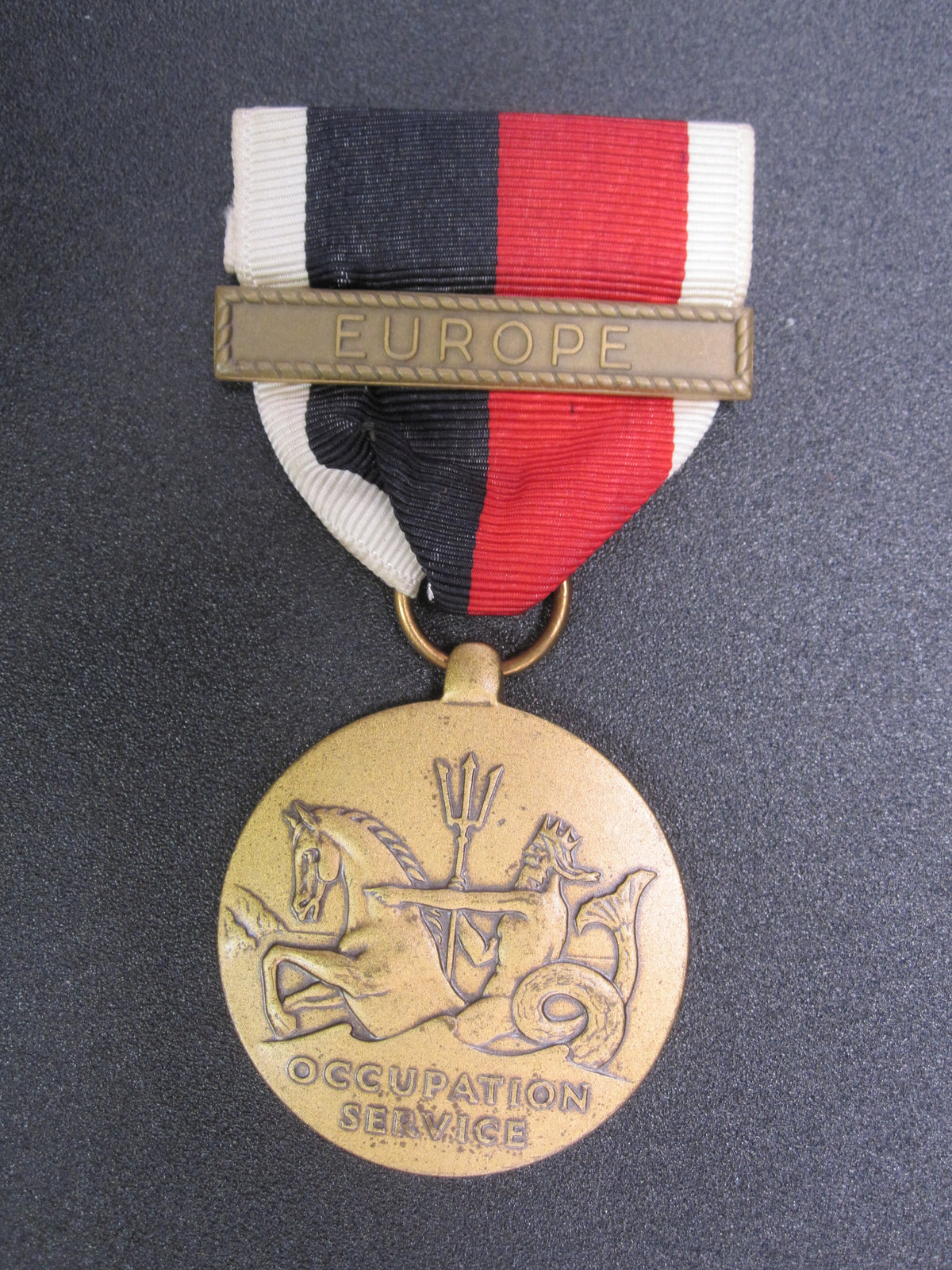 H.W.  - -  Occupation Service Medal 1941-1945  -Navy- 2.Weltkrieg