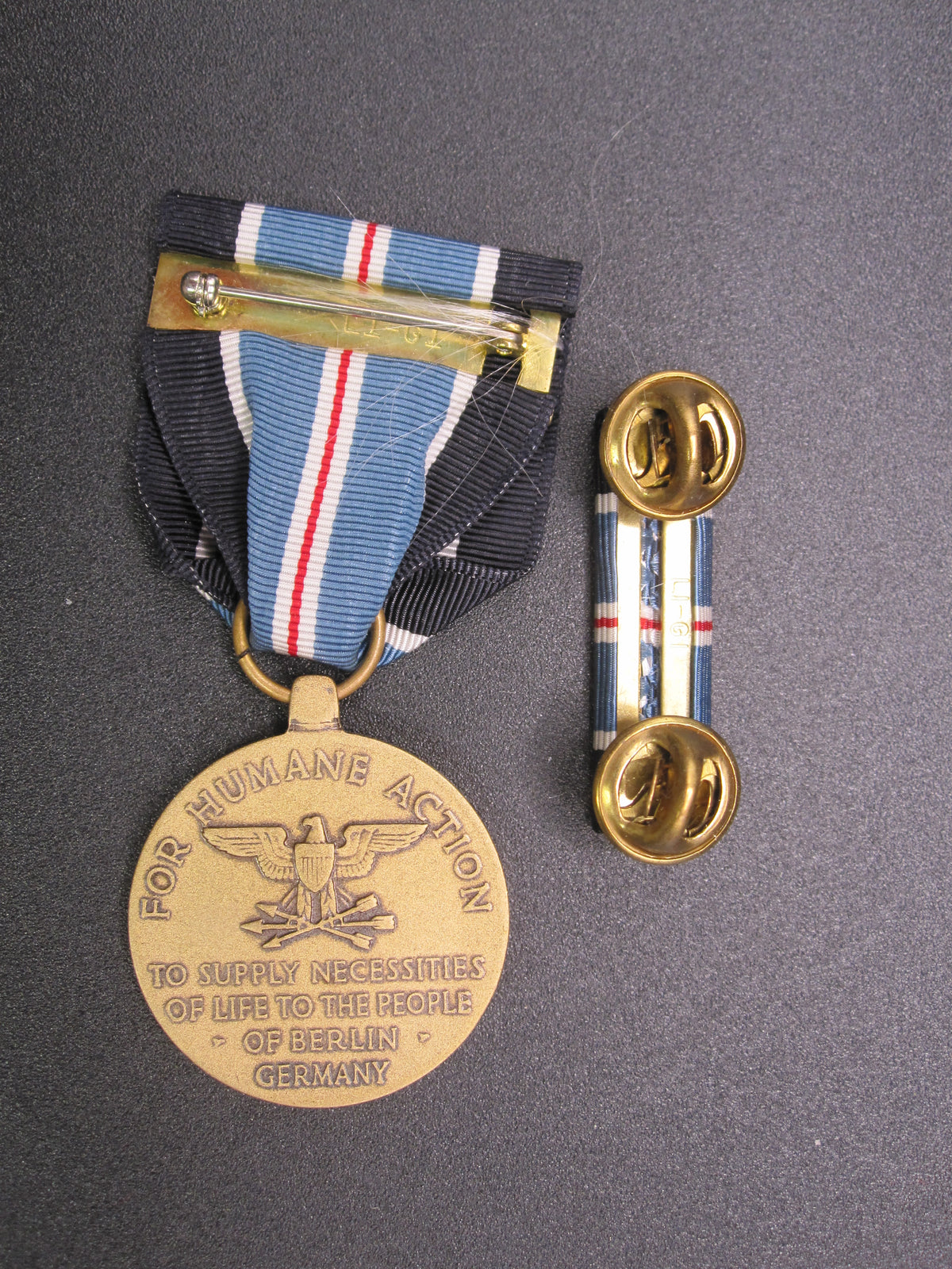 H.W.  - -   Medal for Human Action Germany 1949   2.Weltkrieg