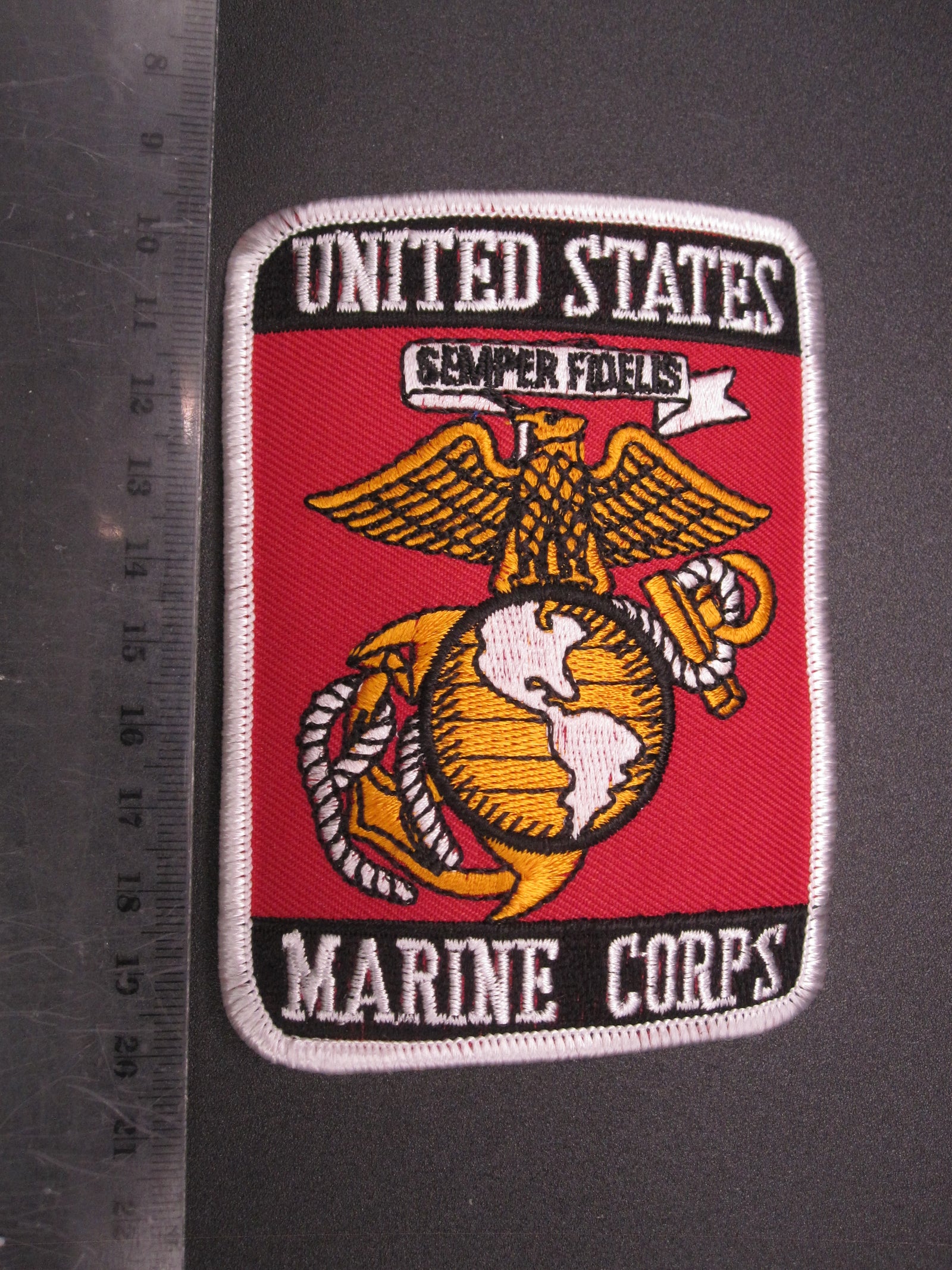 H.W.  -   -   Aufnäher USA Patch Ärmelabzeichen Uniformabzeichen  Wappen