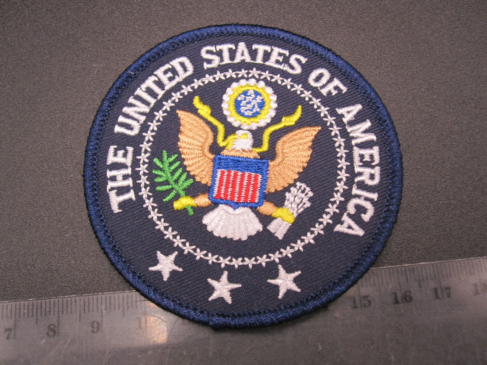 H.W.  -   -   Aufnäher USA Patch Ärmelabzeichen Uniformabzeichen  Wappen