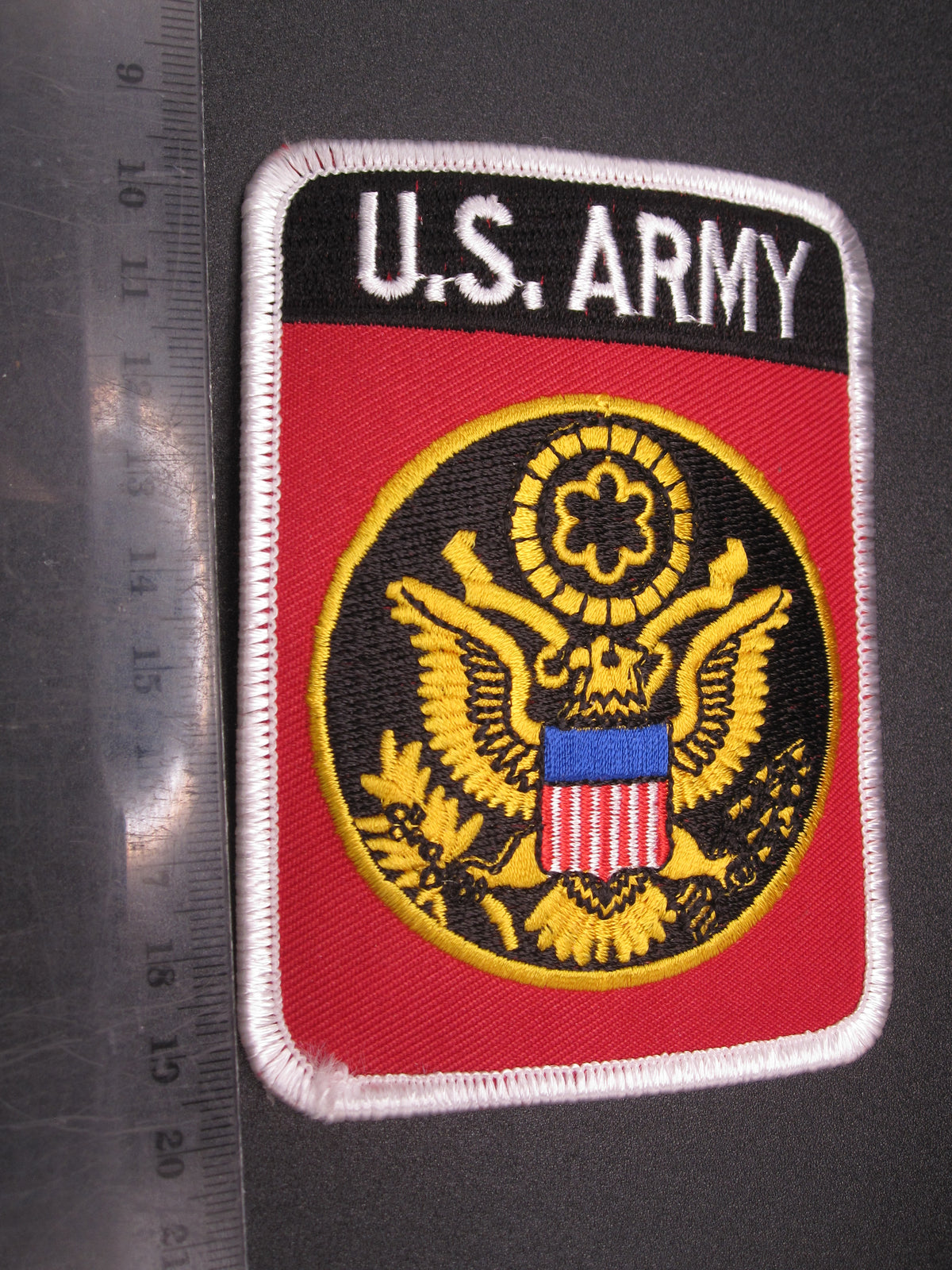 H.W.  -   -   Aufnäher USA Patch Ärmelabzeichen Uniformabzeichen  Wappen