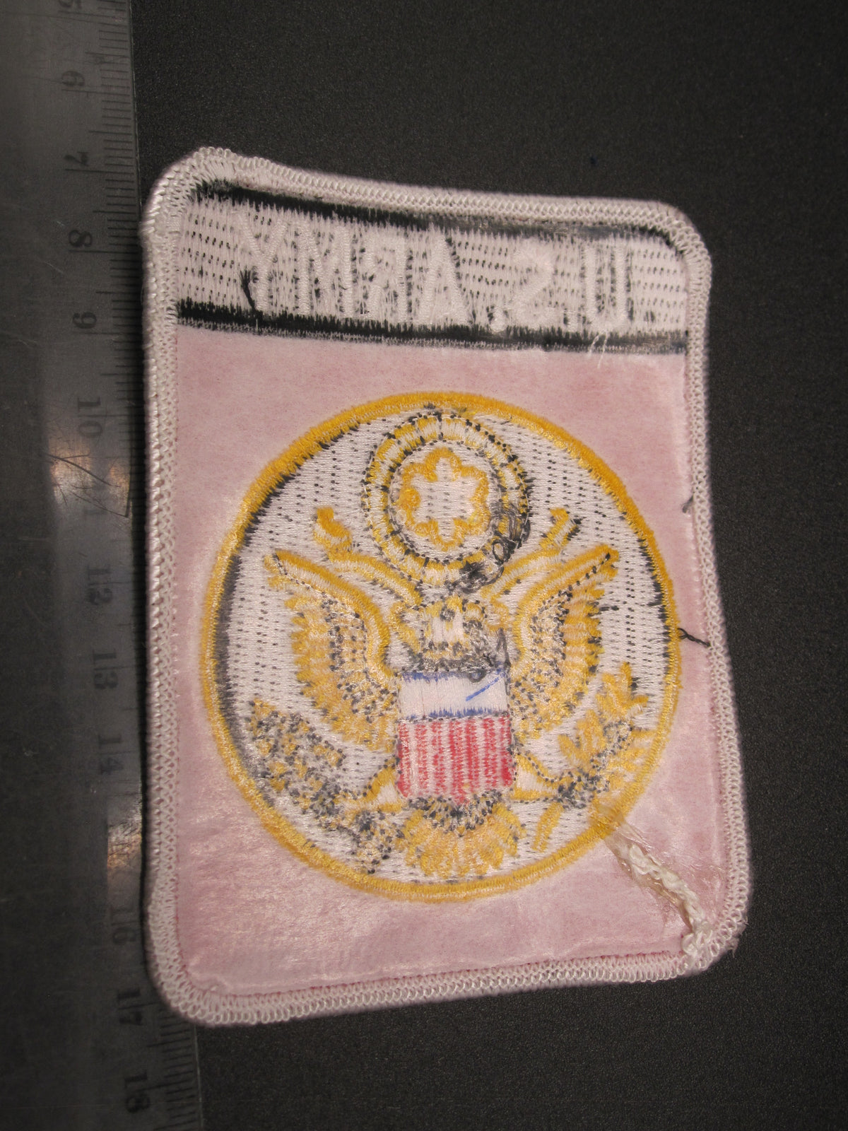 H.W.  -   -   Aufnäher USA Patch Ärmelabzeichen Uniformabzeichen  Wappen