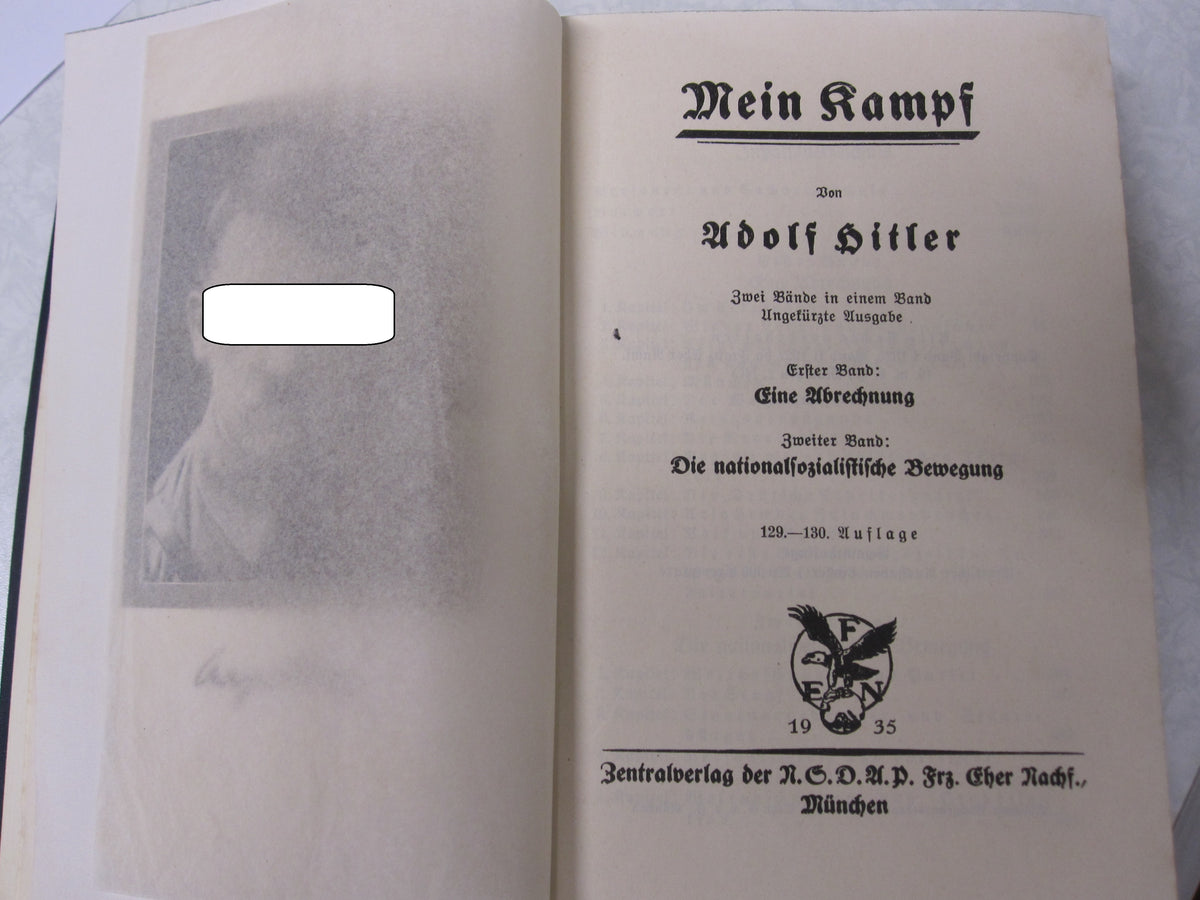 Buch Mein Kampf Volksausgabe von 1935