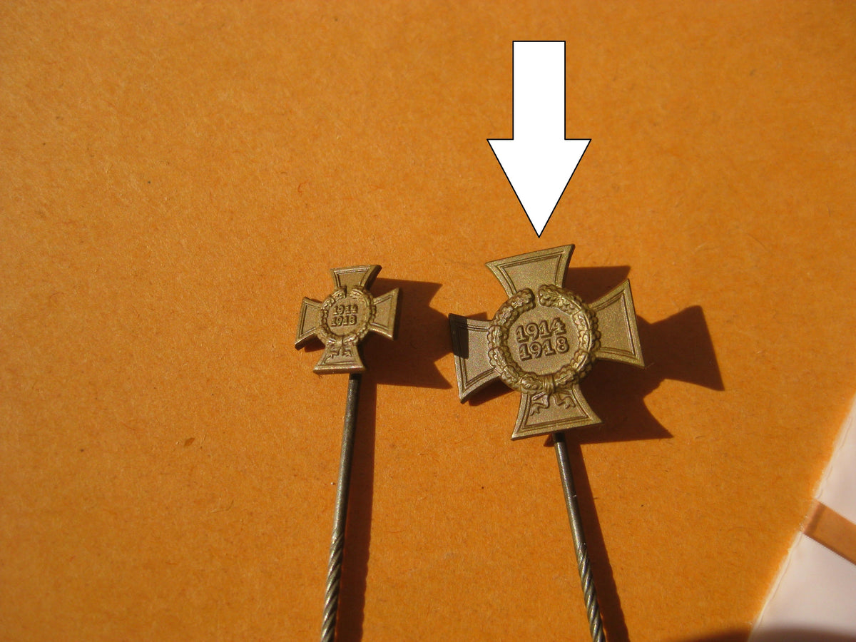 Miniatur Ehrenkreuz für Kriegsteilnehmer Preußen 1914 / 1918 Mint Condition