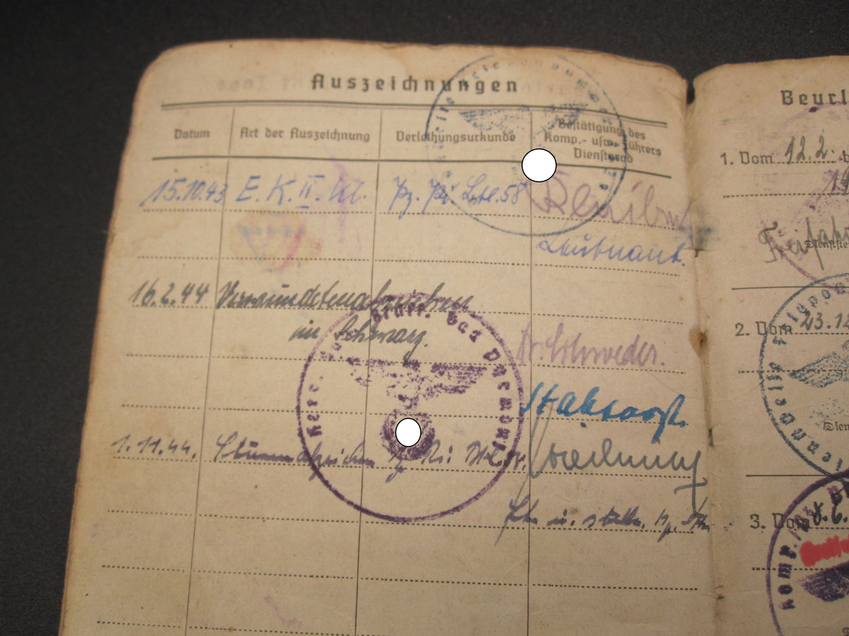 Soldbuch Pioniertruppe