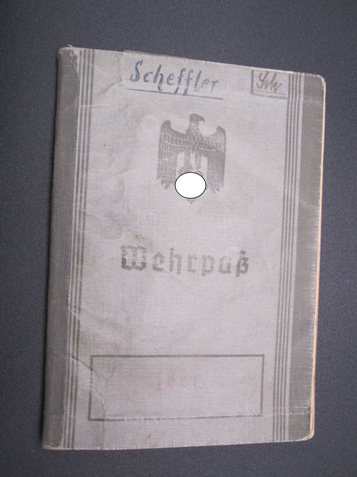 H.W.   -  -   Wehrpaß Norwegen Heer NARVIKSCHILD in Silber