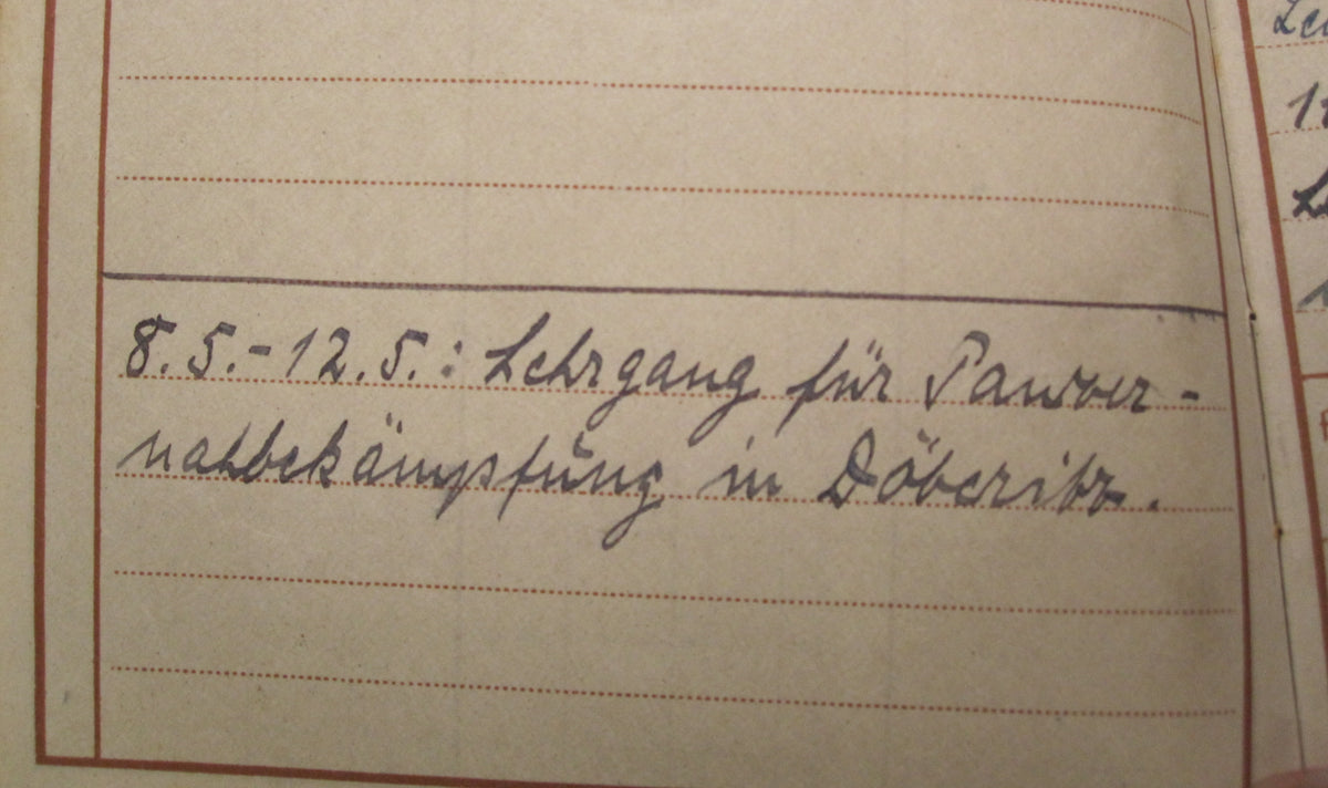 H.W.  -  -  Wehrpaß Division Feldherrnhalle