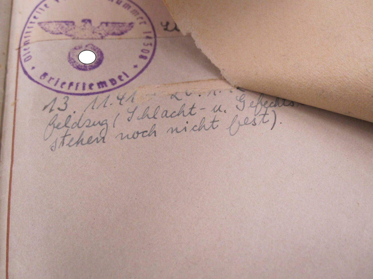 H.W.  -  -  Wehrpaß Division Feldherrnhalle