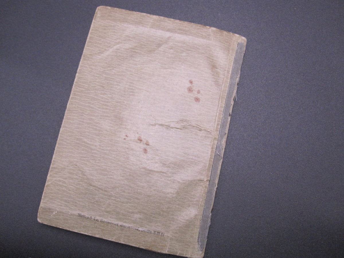 H.W.  -  -  Wehrpaß Division Feldherrnhalle