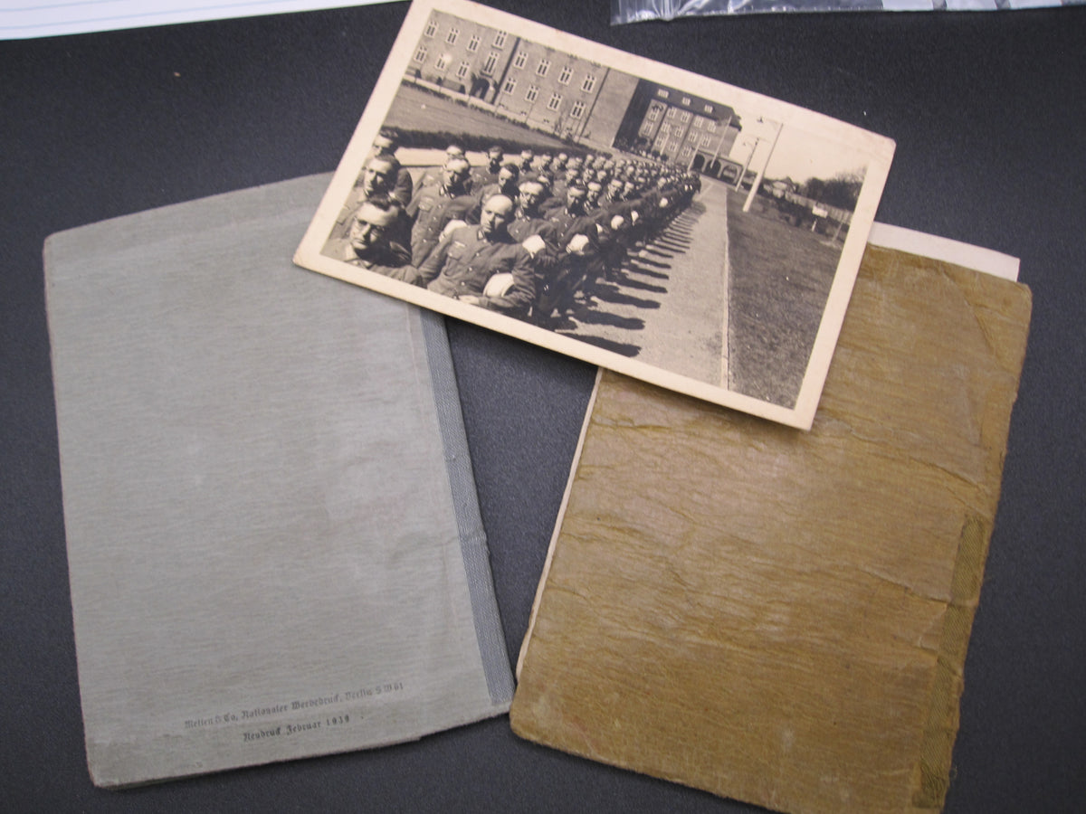 H.W.  -  -   Wehrpaß &amp; Soldbuch  KURLANDBAND