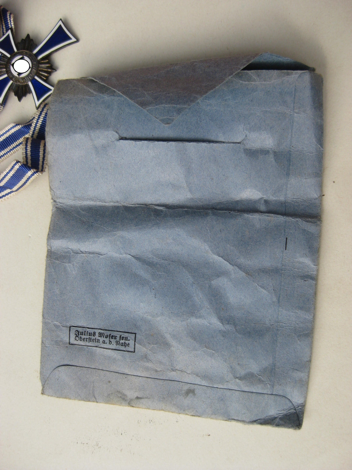 Ehrenkreuz der deutschen Mutter / Mutterkreuz in Silber / Zweite Stufe / Seltener Hersteller