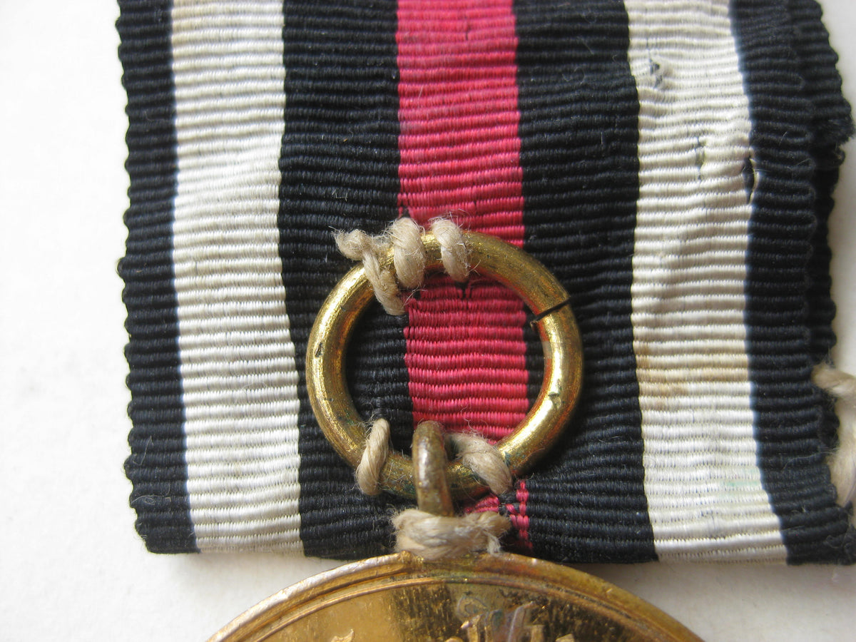 Medaille KDM Kriegsdenkmünze 1870-71 für Kämpfer / Spangenstück