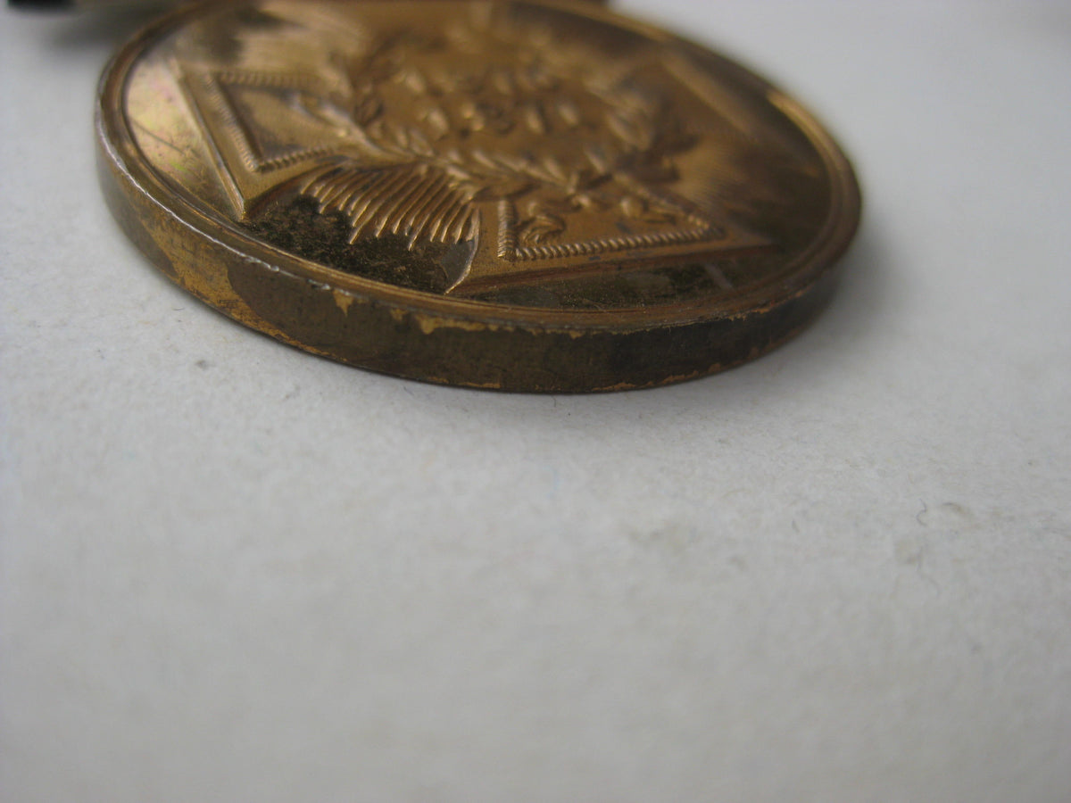 Medaille KDM Kriegsdenkmünze 1870-71 für Kämpfer / Spangenstück