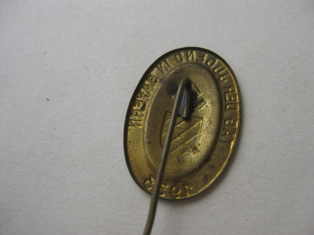 Veranstaltungsabzeichen Hitlerjugend (HJ) Abzeichen Gautag Bayern 1933