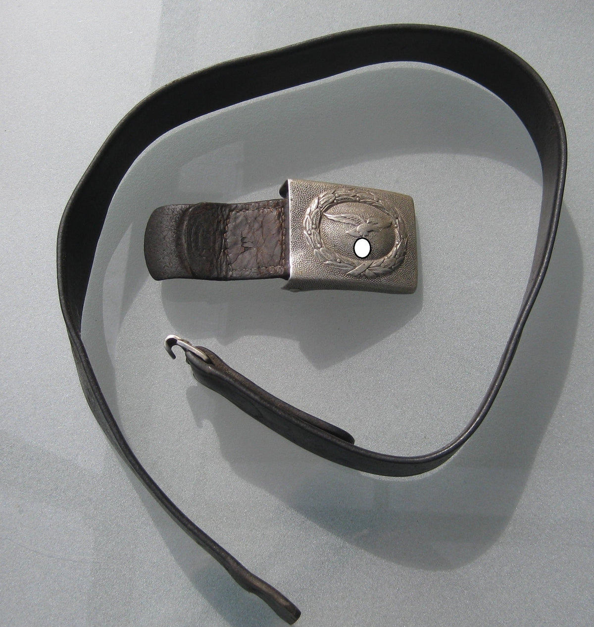 Koppelschloss für Mannschaften Lederriemen Koppelriemen -Luftwaffe- KG158